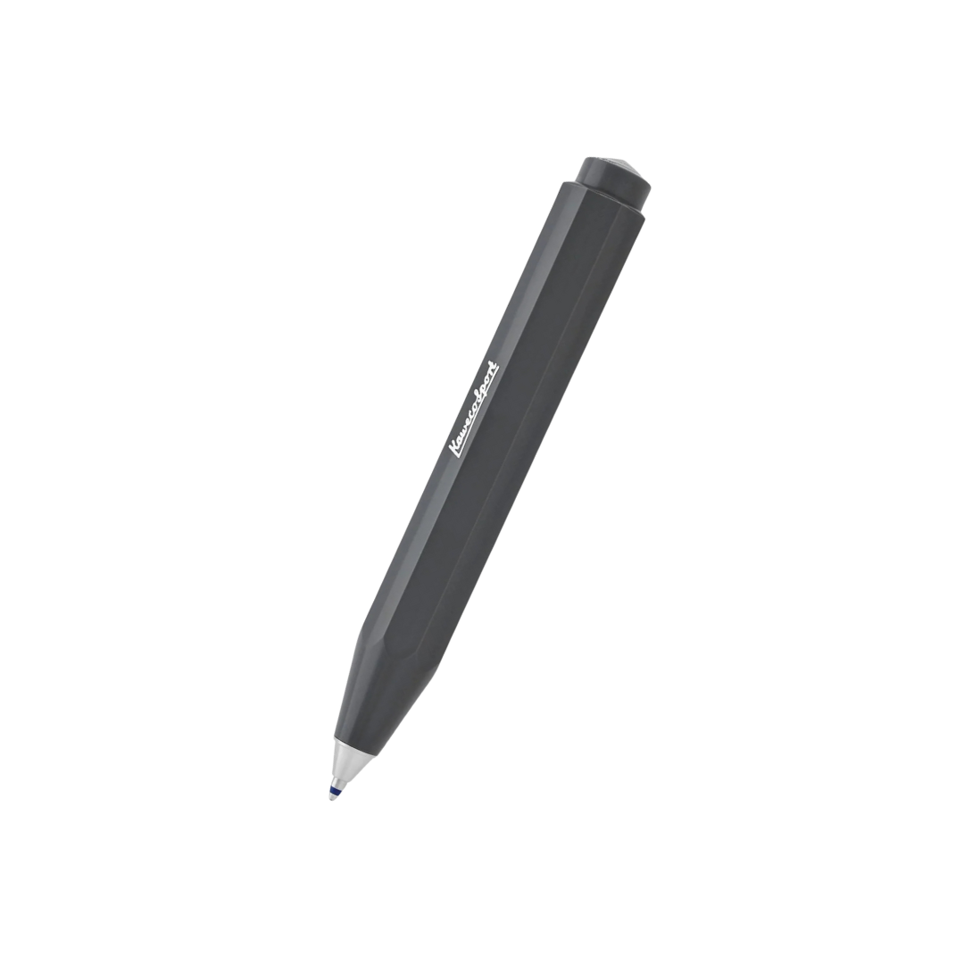 Kaweco Skyline Sport Ballpoint Pen in Gray — Kaweco ballpoint pen — reliable smooth-writing everyday pen, at Cityluxe Singapore