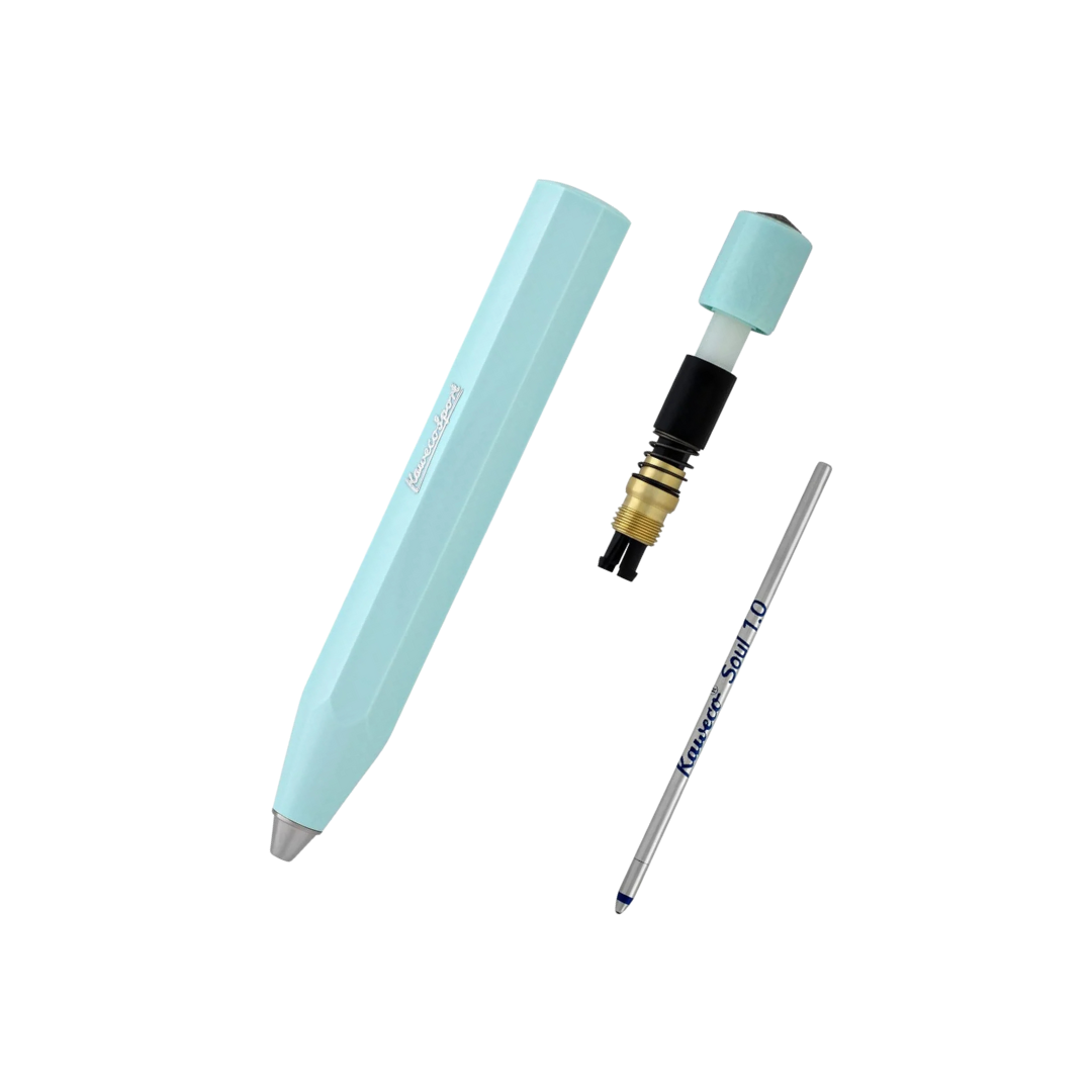 Kaweco Skyline Sport Ballpoint Pen in Mint — Kaweco ballpoint pen — reliable smooth-writing everyday pen, at Cityluxe Singapore