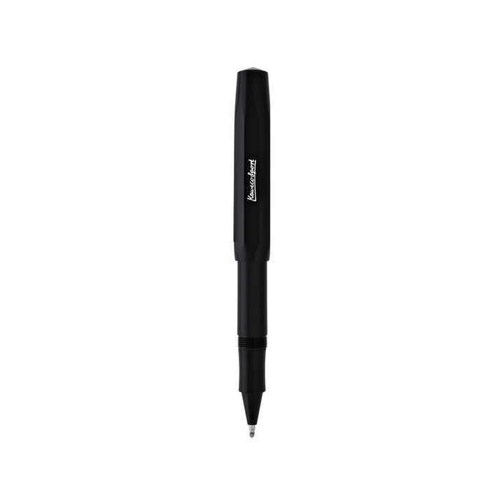 Kaweco Skyline Sport Gel Rollerball Pen - Black — writing at an angle
