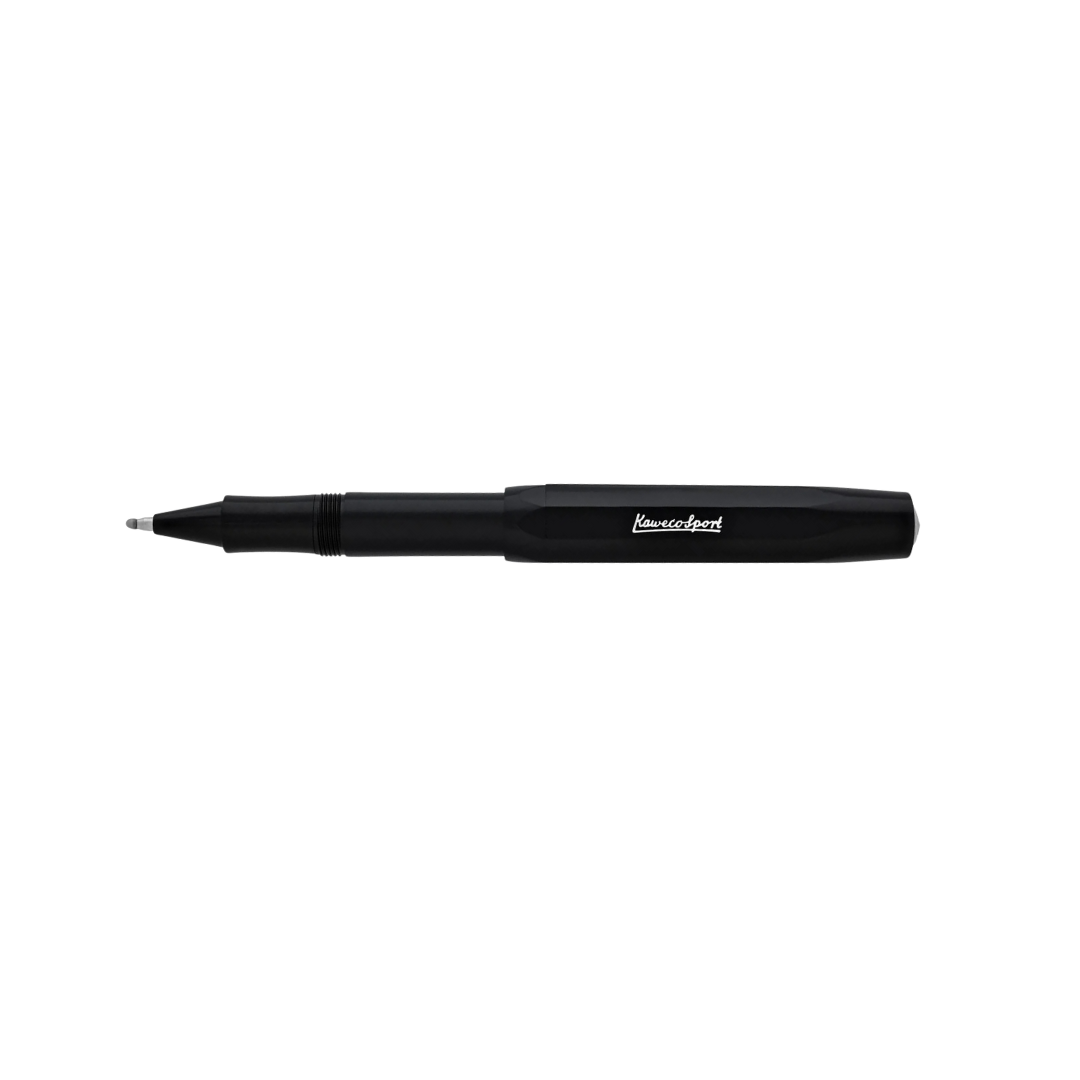Kaweco Skyline Sport Gel Rollerball Pen - Black — barrel detail