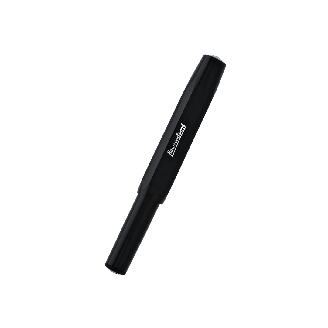 Kaweco Skyline Sport Gel Rollerball Pen - Black — tip detail