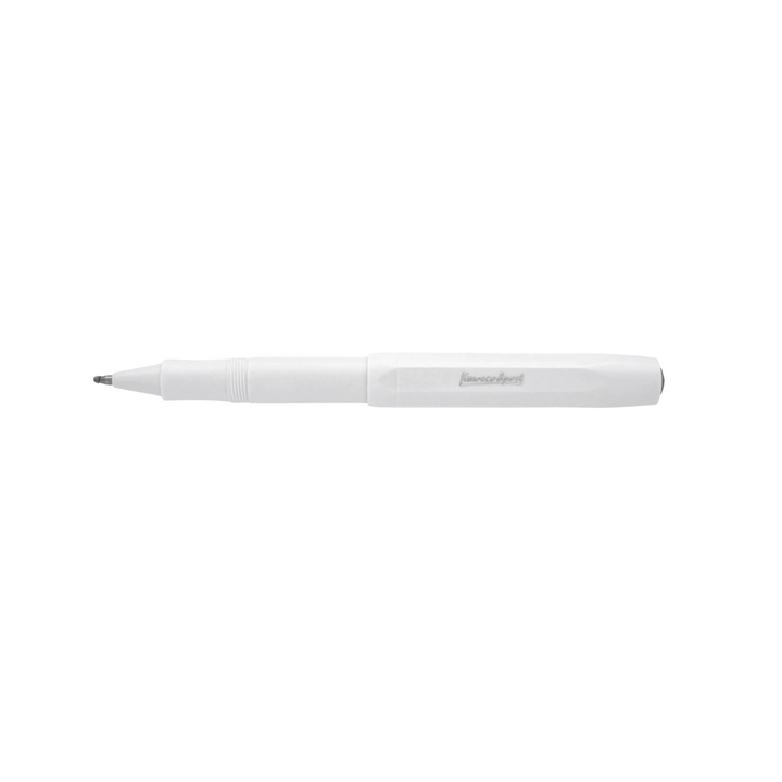 Kaweco Skyline Sport Gel Rollerball Pen - White — writing at an angle