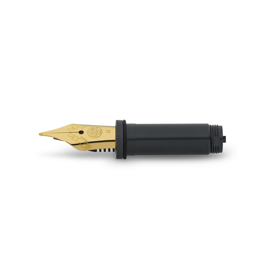 Kaweco Steel Nib Gold-Plated 190 Insert with Thread for PISTON SPORT [Pre-Order]