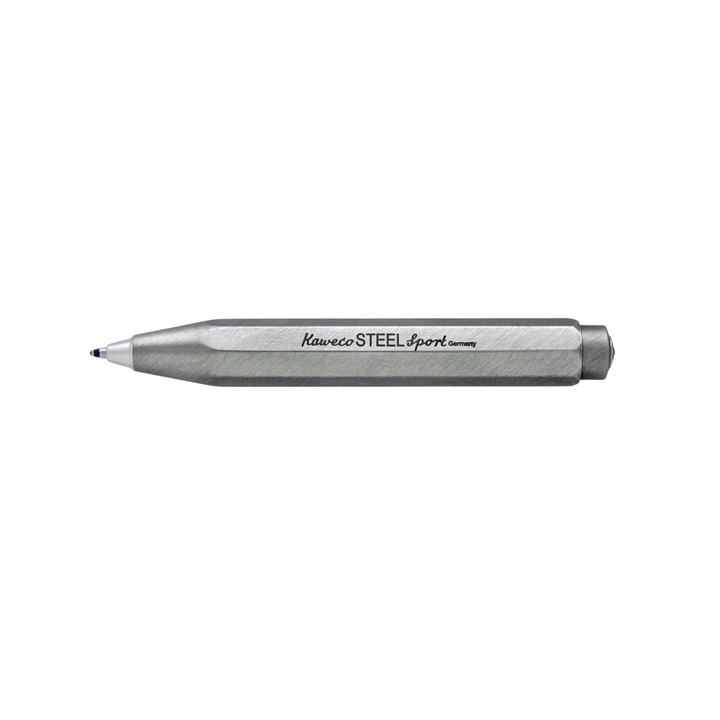 Kaweco Steel Sport Ballpoint Pen — Kaweco ballpoint pen — reliable smooth-writing everyday pen, at Cityluxe Singapore