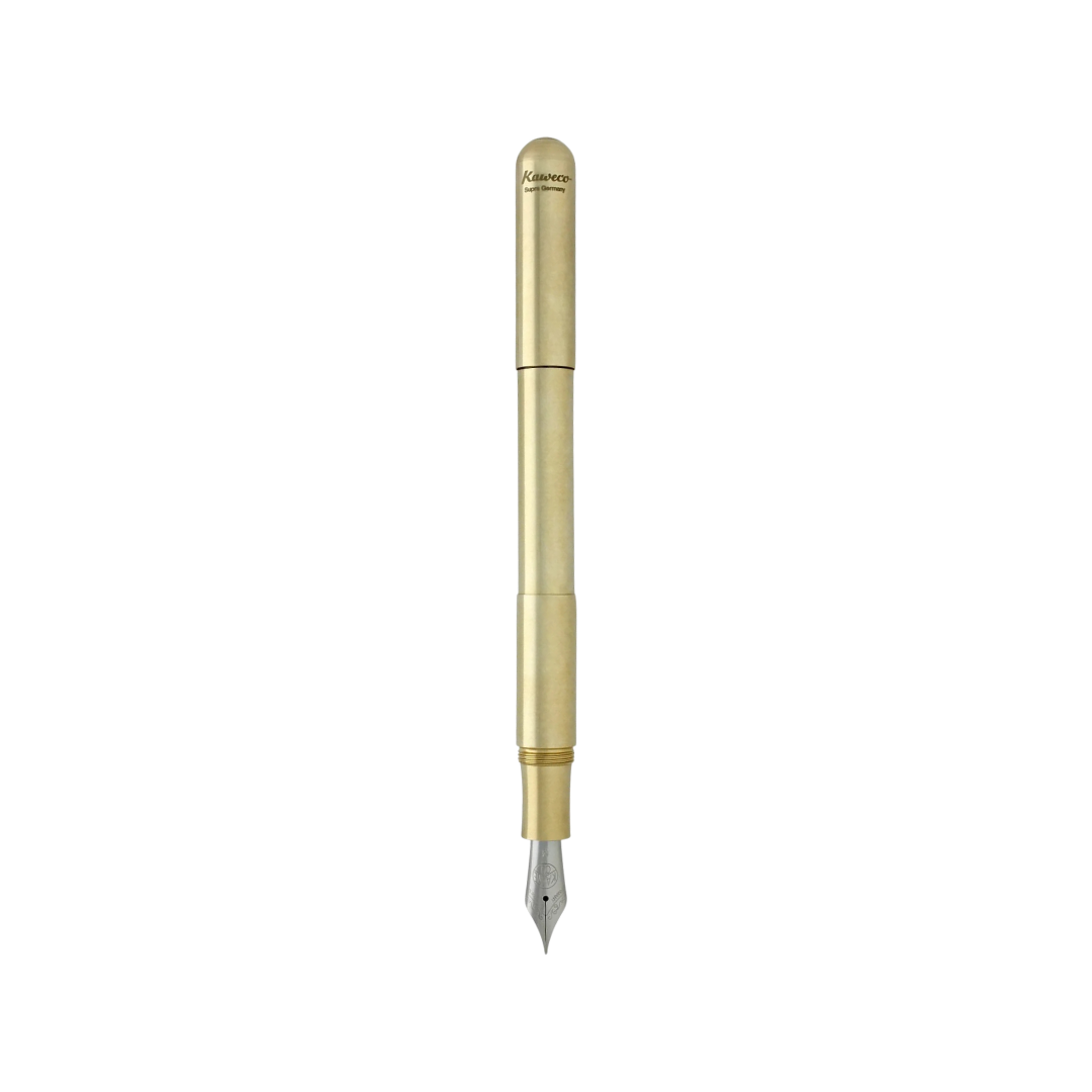 Kaweco Supra Fountain Pen in Brass — Kaweco fountain pen — precision nib writing instrument, at Cityluxe Singapore stationery store