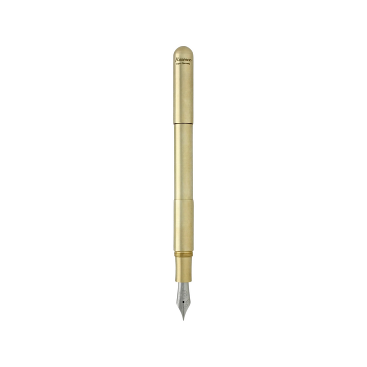 Kaweco Supra Fountain Pen in Brass — Kaweco fountain pen — precision nib writing instrument, at Cityluxe Singapore stationery store