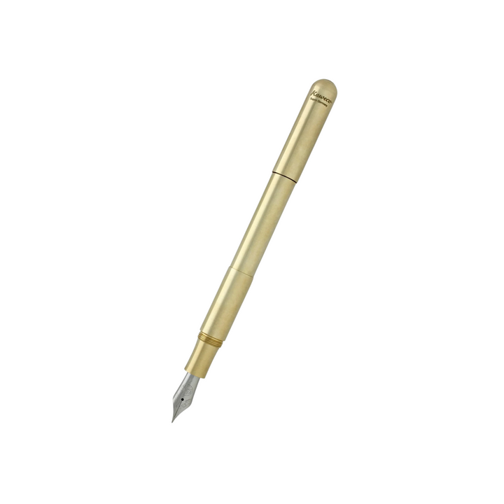 Kaweco Supra Fountain Pen in Brass — Kaweco fountain pen — precision nib writing instrument, at Cityluxe Singapore stationery store