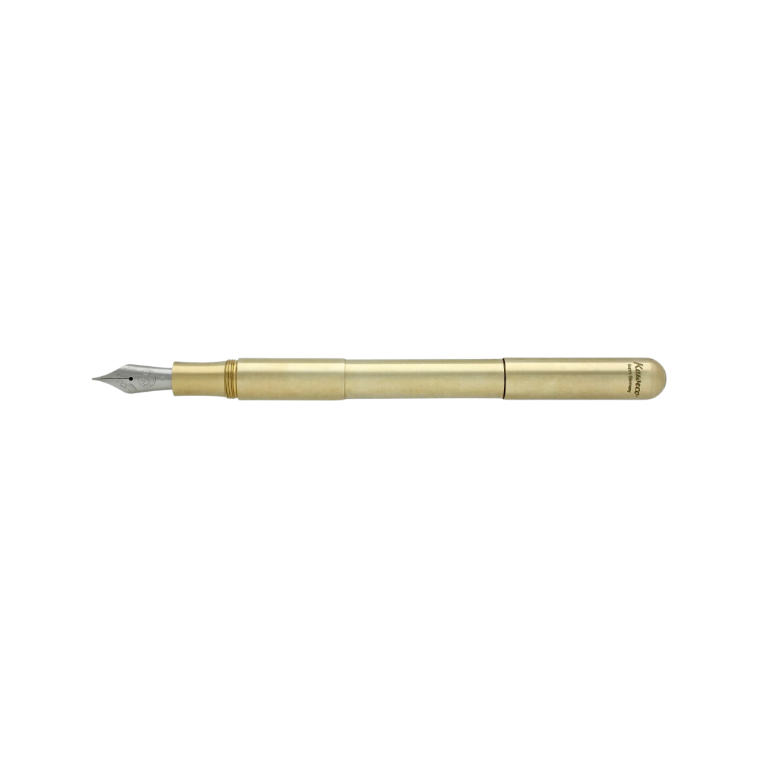 Kaweco Supra Fountain Pen in Brass — Kaweco fountain pen — precision nib writing instrument, at Cityluxe Singapore stationery store