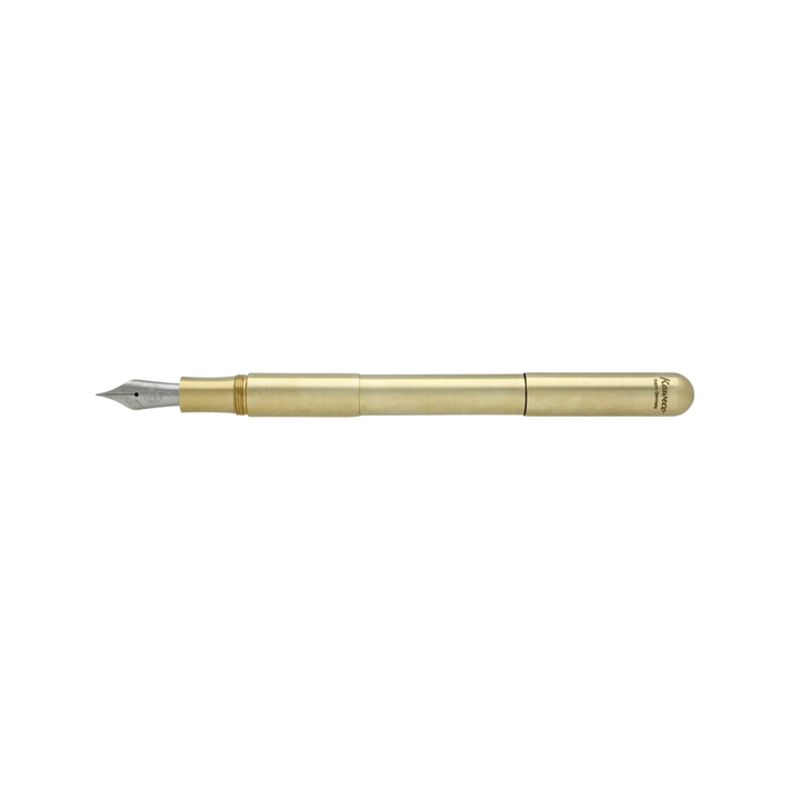 Kaweco Supra Fountain Pen in Brass — Kaweco fountain pen — precision nib writing instrument, at Cityluxe Singapore stationery store