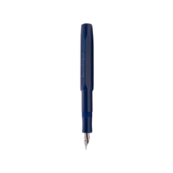 Load image into Gallery viewer, Kaweco Art Sport Fountain Pen Dark Blue Limited Edition 2018 Silver
