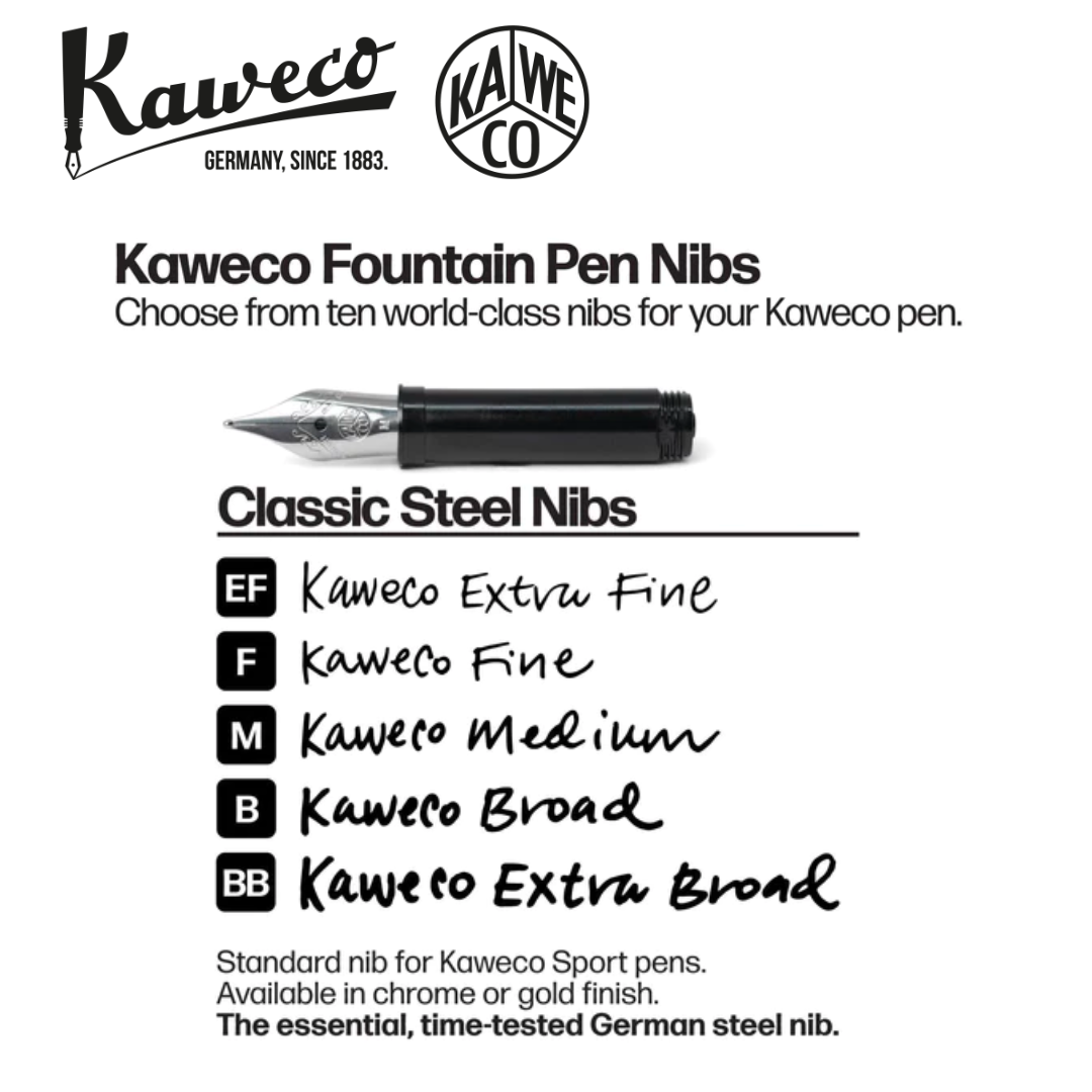 Kaweco Art Sport Fountain Pen - Pebble Blue