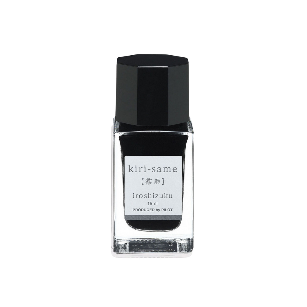 Pilot Iroshizuku 15 ml Ink Bottle - Kiri-same (Misty Rain Gray)