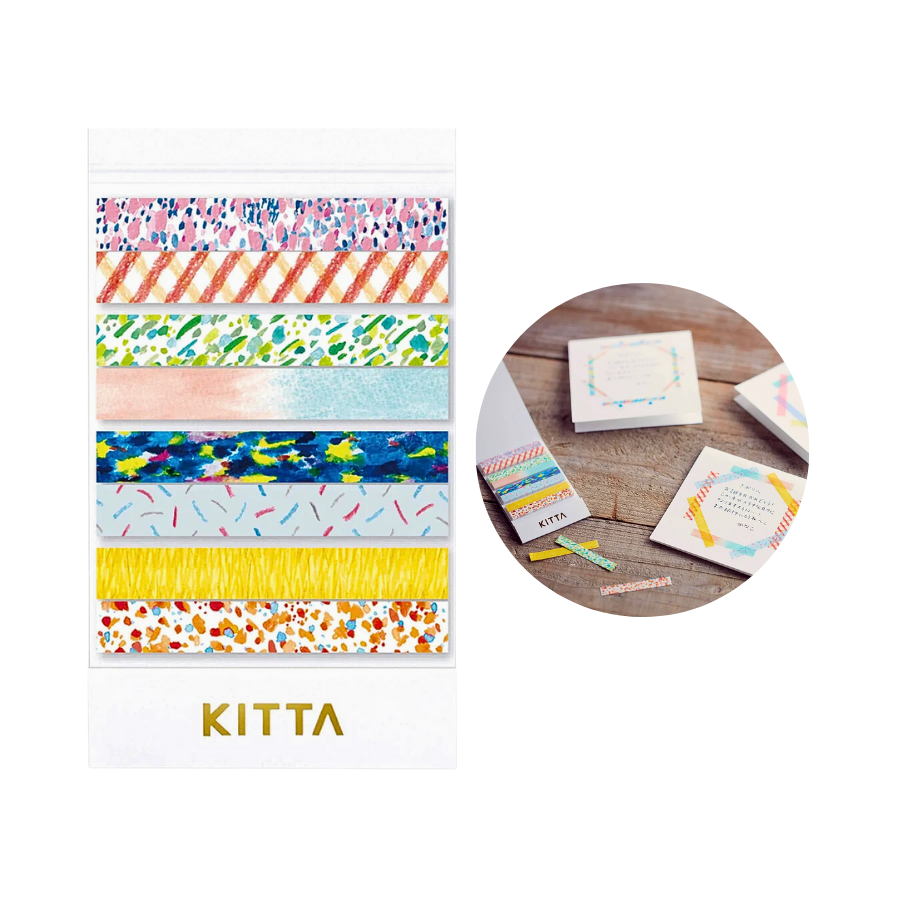 KITTA Masking Tape (Slim) - Stardust