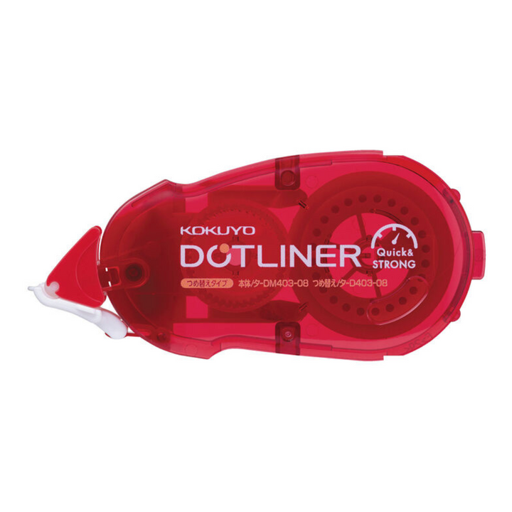 Kokuyo Dotliner Tape Glue Refill Strongly Stick - Red