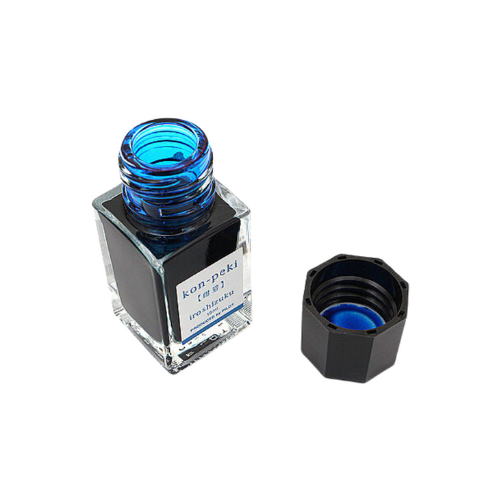Pilot Iroshizuku 15ml Ink Bottle - Kon-peki (Deep Blue)