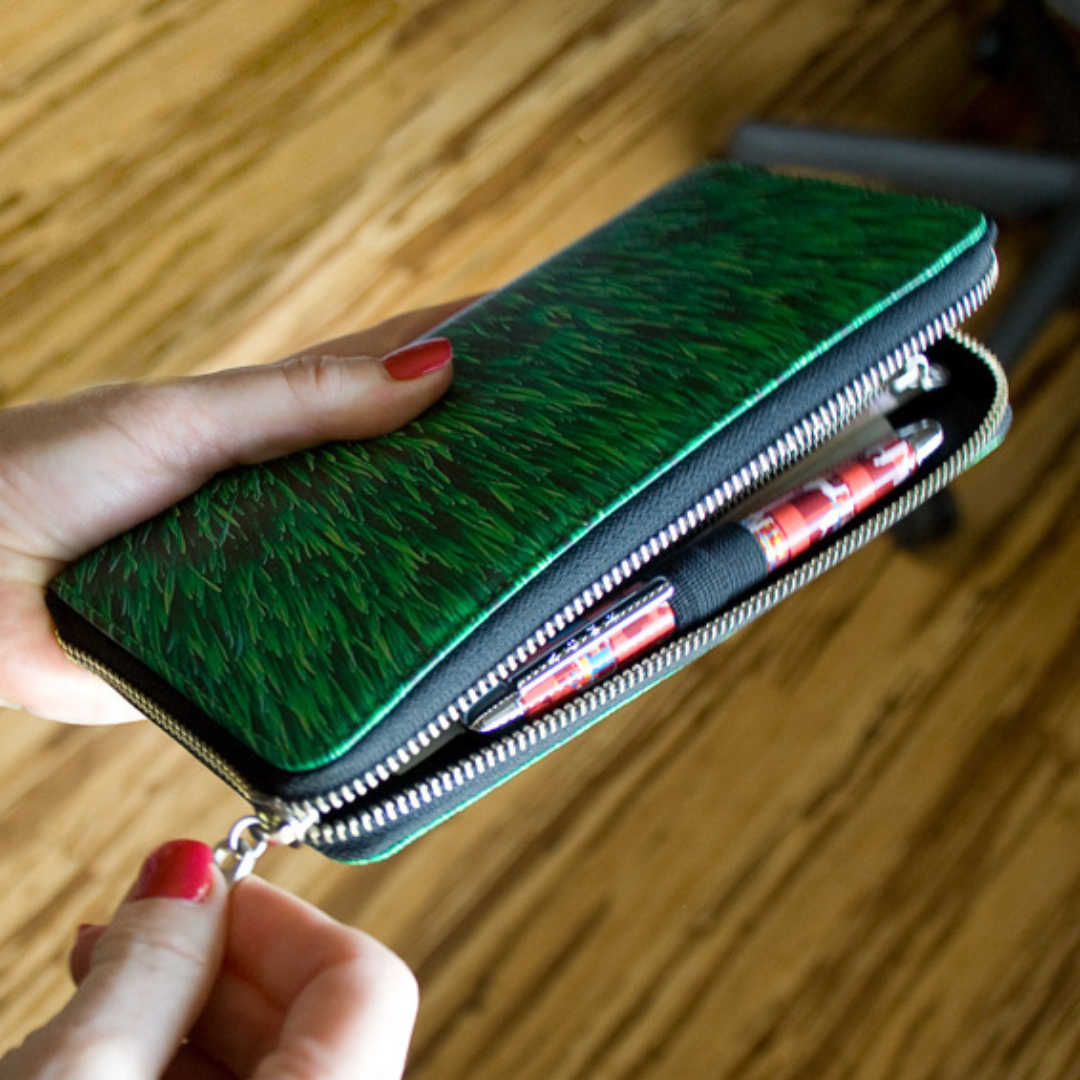Acme Studio Wallet Organizer with Zip - Proust