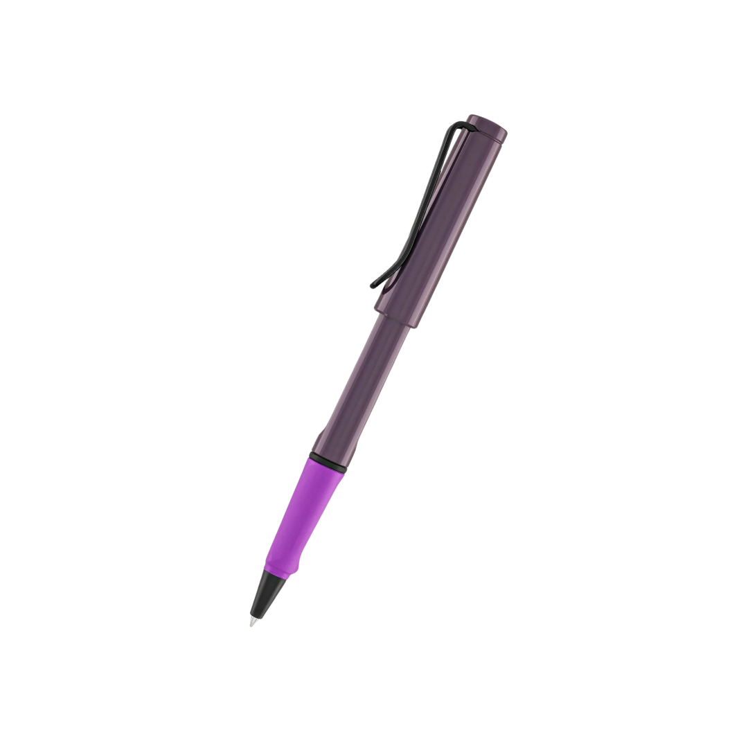 LAMY 3D8 Safari Rollerball Pen in Violet Blackberry [Pre-Order] — Lamy rollerball pen — fluid gel ink writing instrument, at Cityluxe Singapore