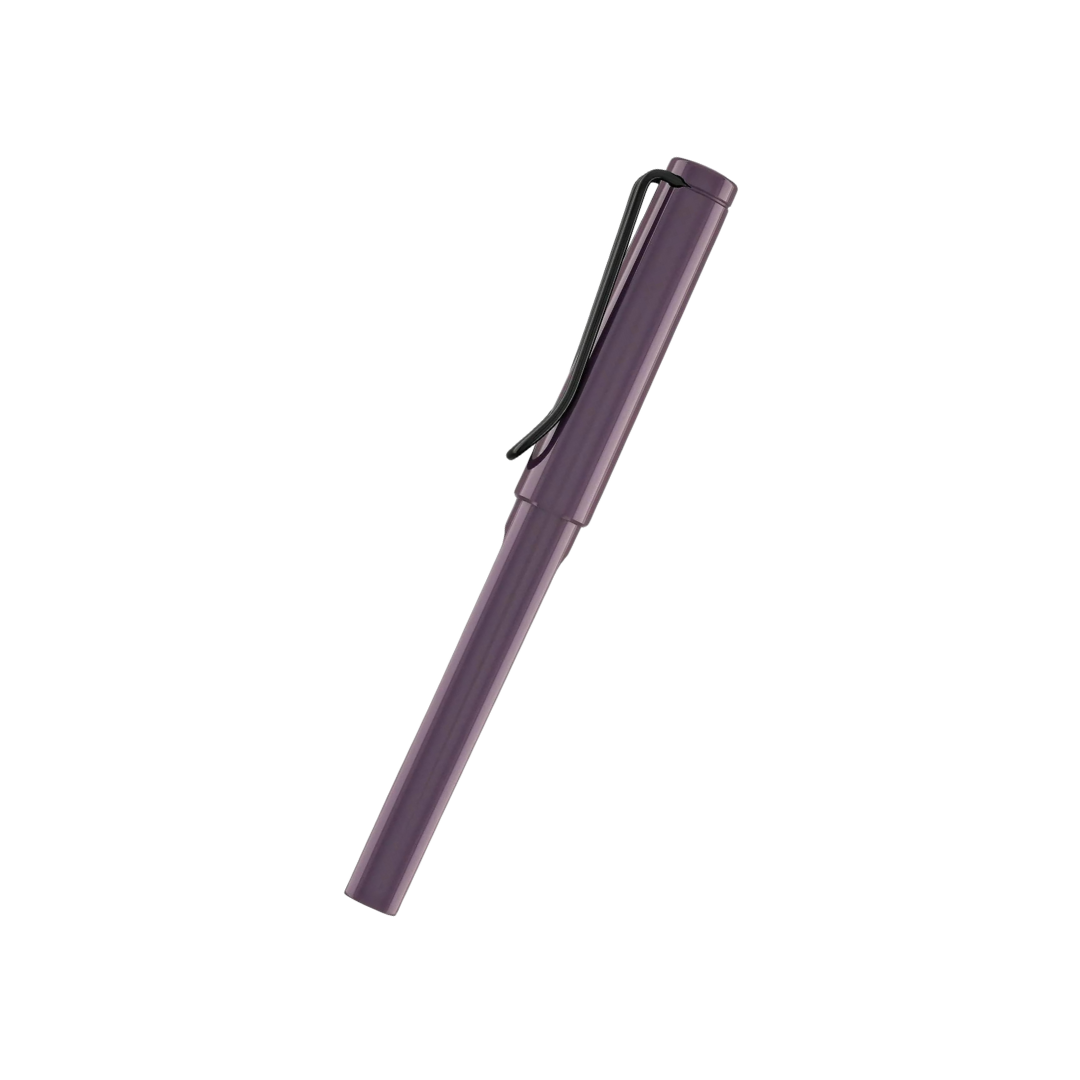 LAMY 3D8 Safari Rollerball Pen in Violet Blackberry [Pre-Order] — Lamy rollerball pen — fluid gel ink writing instrument, at Cityluxe Singapore