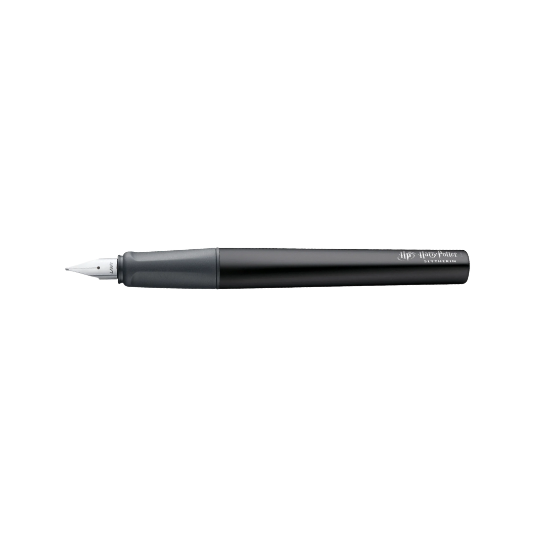 LAMY Nexx Fountain Pen - Slytherin — writing at an angle