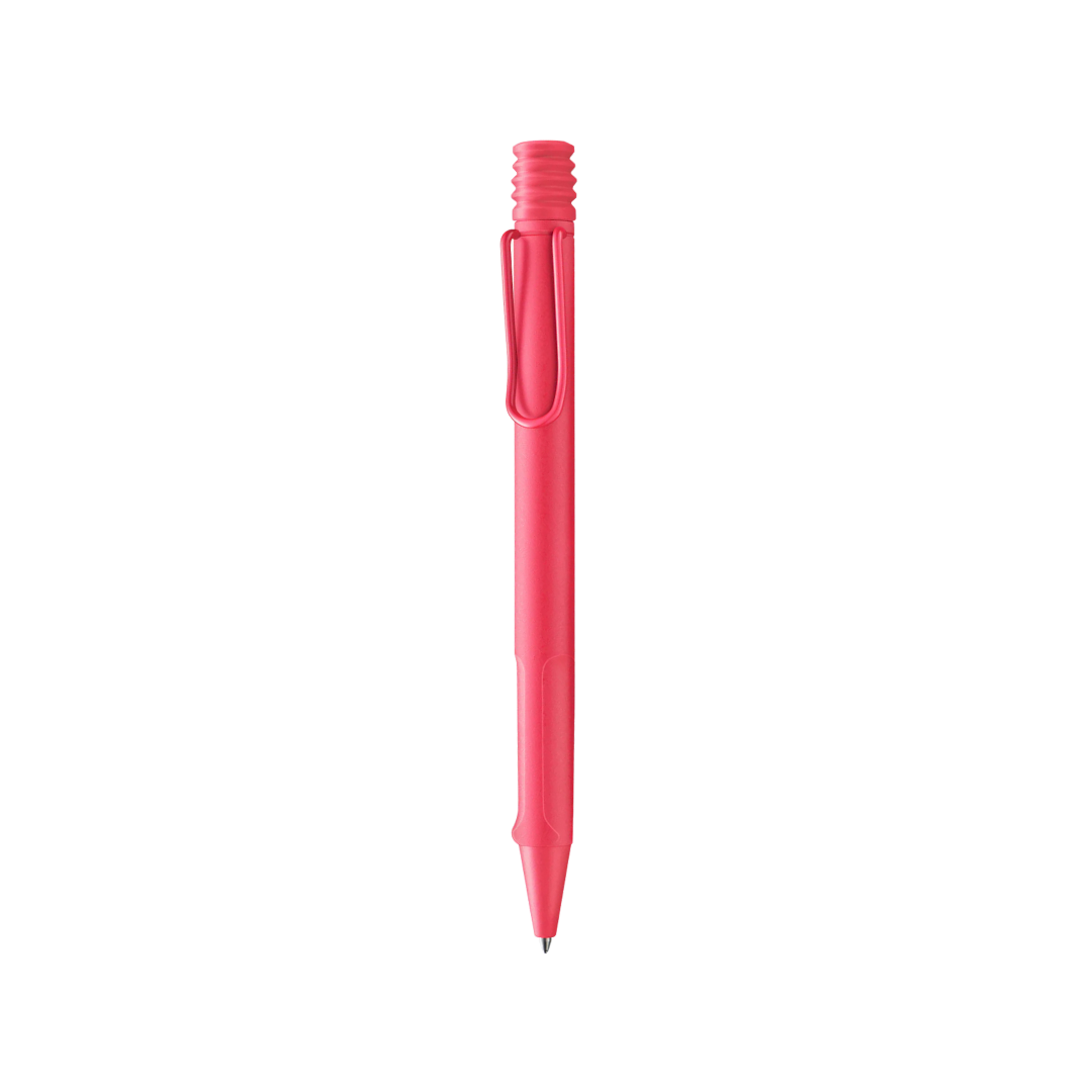 LAMY Safari Ballpoint Pen in Sunset Coral — Lamy ballpoint pen — reliable smooth-writing everyday pen, at Cityluxe Singapore