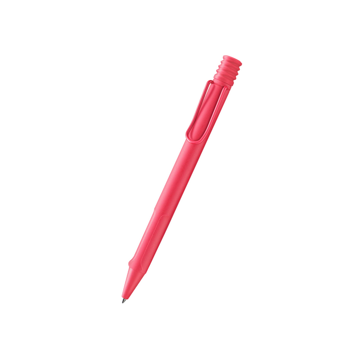 LAMY Safari Ballpoint Pen in Sunset Coral — Lamy ballpoint pen — reliable smooth-writing everyday pen, at Cityluxe Singapore