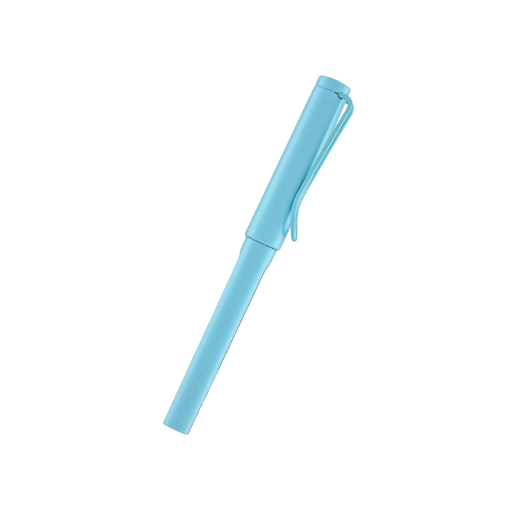 LAMY Safari Deelite Rollerball Pen in Aqua Sky (Special Edition) — Lamy rollerball pen — fluid gel ink writing instrument, at Cityluxe Singapore