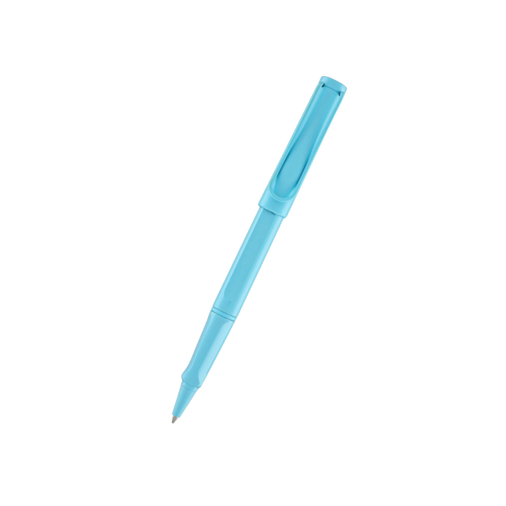LAMY Safari Deelite Rollerball Pen in Aqua Sky (Special Edition) — Lamy rollerball pen — fluid gel ink writing instrument, at Cityluxe Singapore