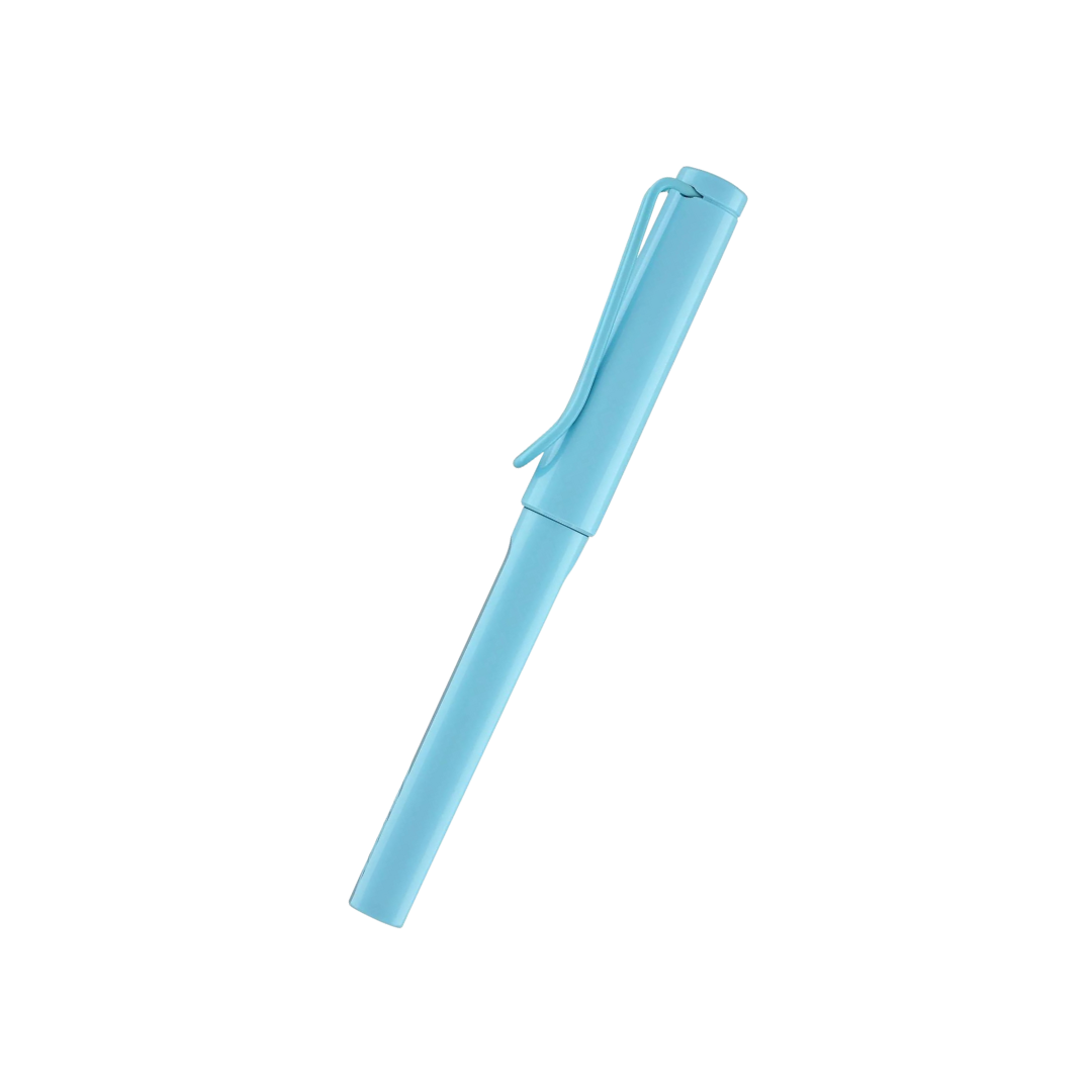 LAMY Safari Deelite Rollerball Pen in Aqua Sky (Special Edition) — Lamy rollerball pen — fluid gel ink writing instrument, at Cityluxe Singapore