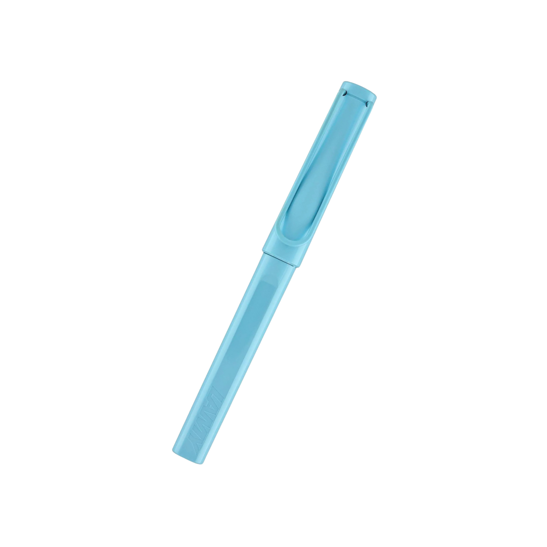 LAMY Safari Deelite Rollerball Pen in Aqua Sky (Special Edition) — Lamy rollerball pen — fluid gel ink writing instrument, at Cityluxe Singapore