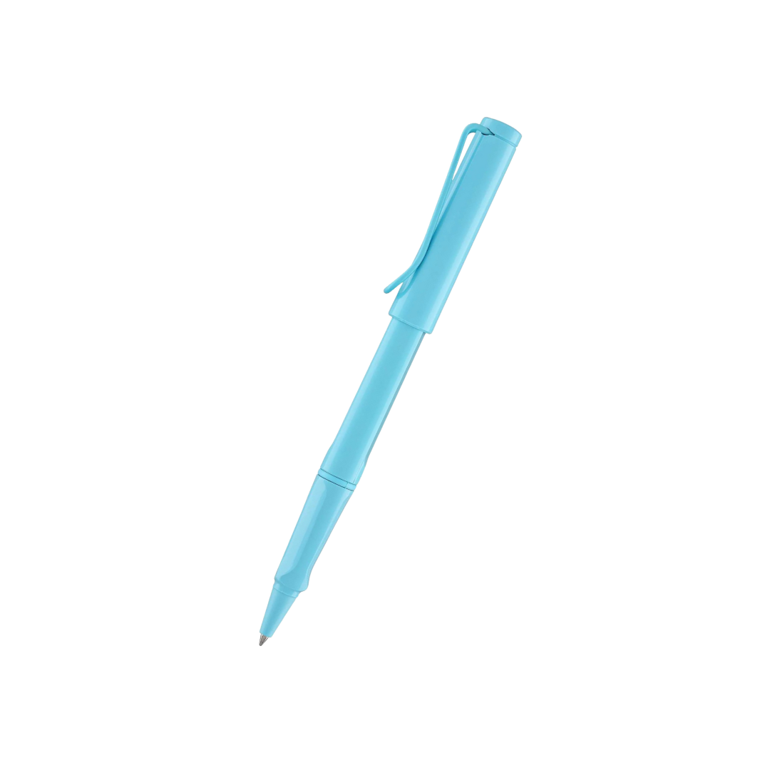 LAMY Safari Deelite Rollerball Pen in Aqua Sky (Special Edition) — Lamy rollerball pen — fluid gel ink writing instrument, at Cityluxe Singapore