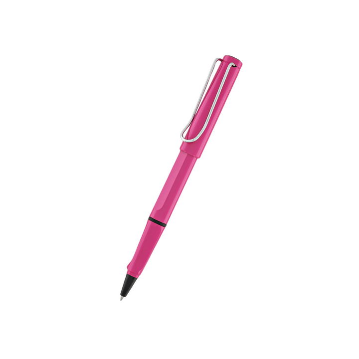 Lamy Safari Rollerball Pen Pink — capped