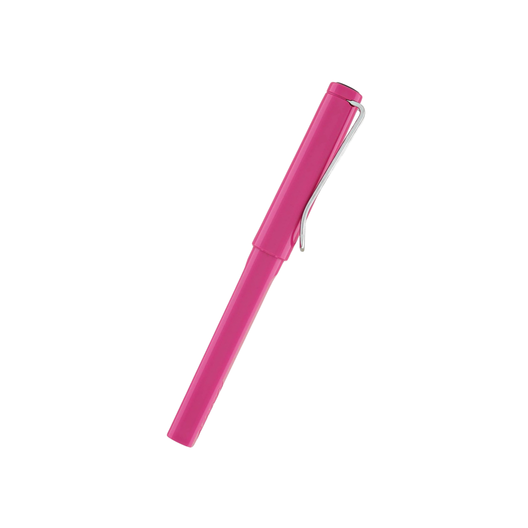 Lamy Safari Rollerball Pen Pink — barrel detail