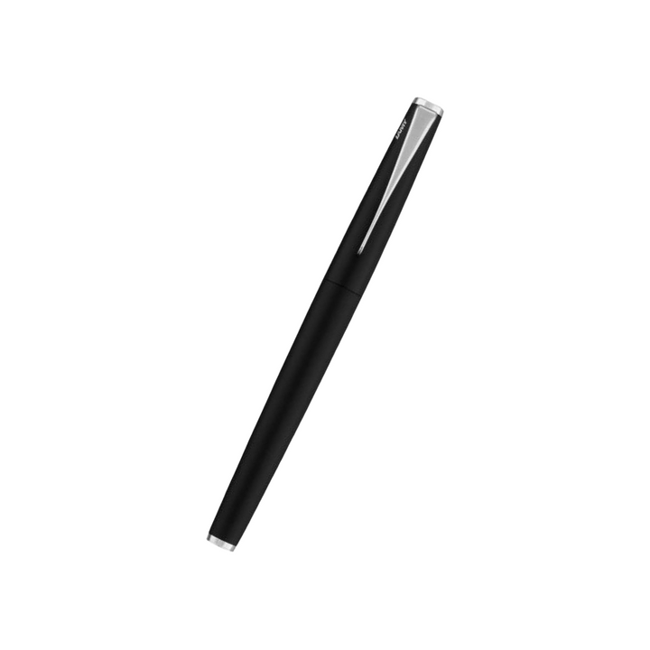 Lamy Studio Rollerball Pen Black — Lamy rollerball pen — fluid gel ink writing instrument, at Cityluxe Singapore