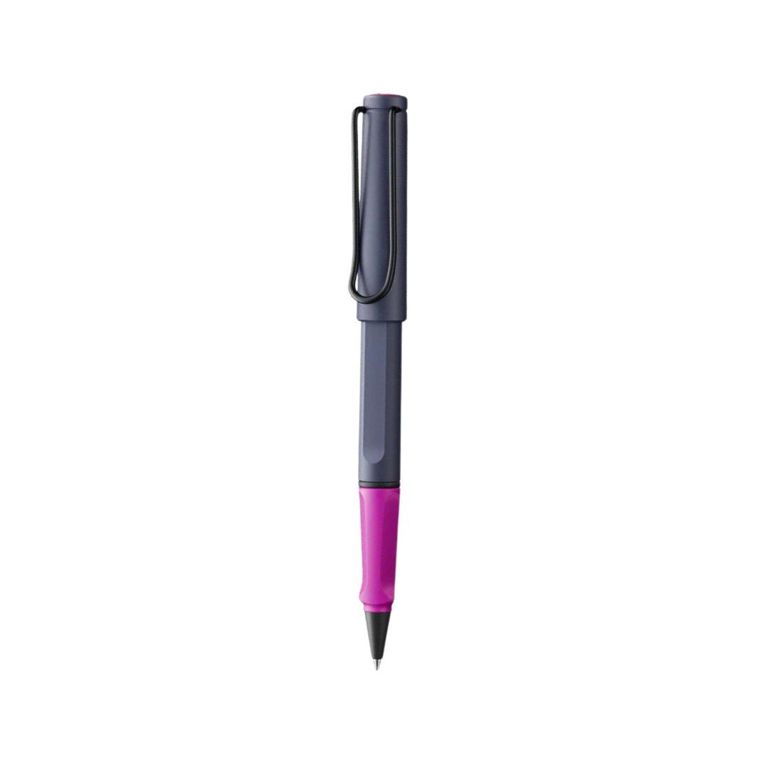 LAMY 3D7 Safari Rollerball Pen in Pink Cliff — Lamy rollerball pen — fluid gel ink writing instrument, at Cityluxe Singapore