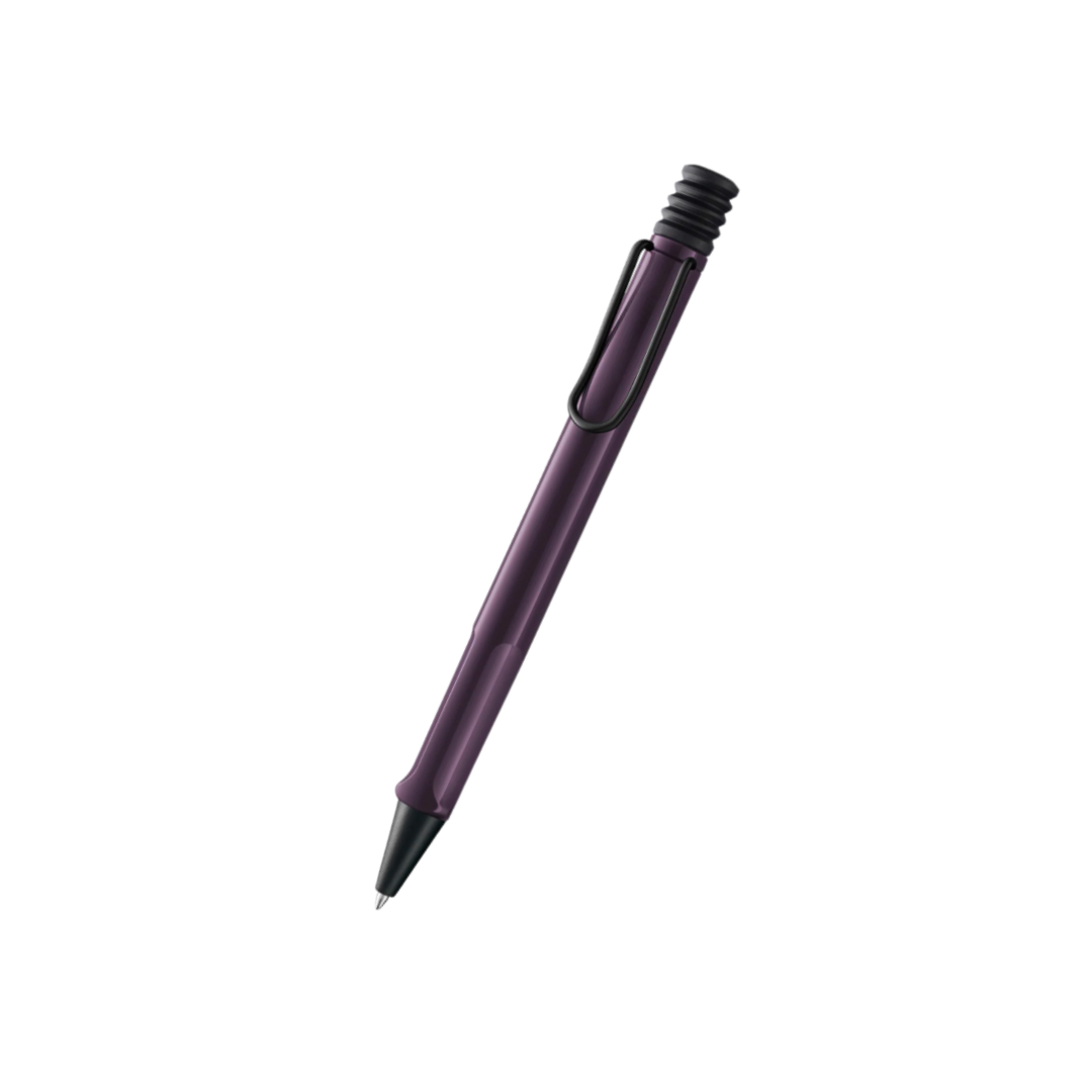LAMY Safari Ballpoint Pen in Violet Blackberry — Lamy ballpoint pen — reliable smooth-writing everyday pen, at Cityluxe Singapore