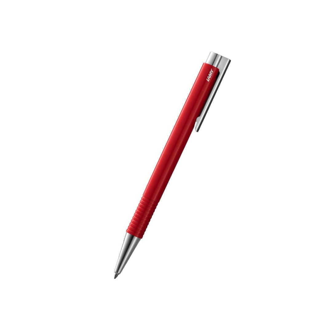 LAMY logo M+ Ballpoint Pen Red — Lamy ballpoint pen — reliable smooth-writing everyday pen, at Cityluxe Singapore