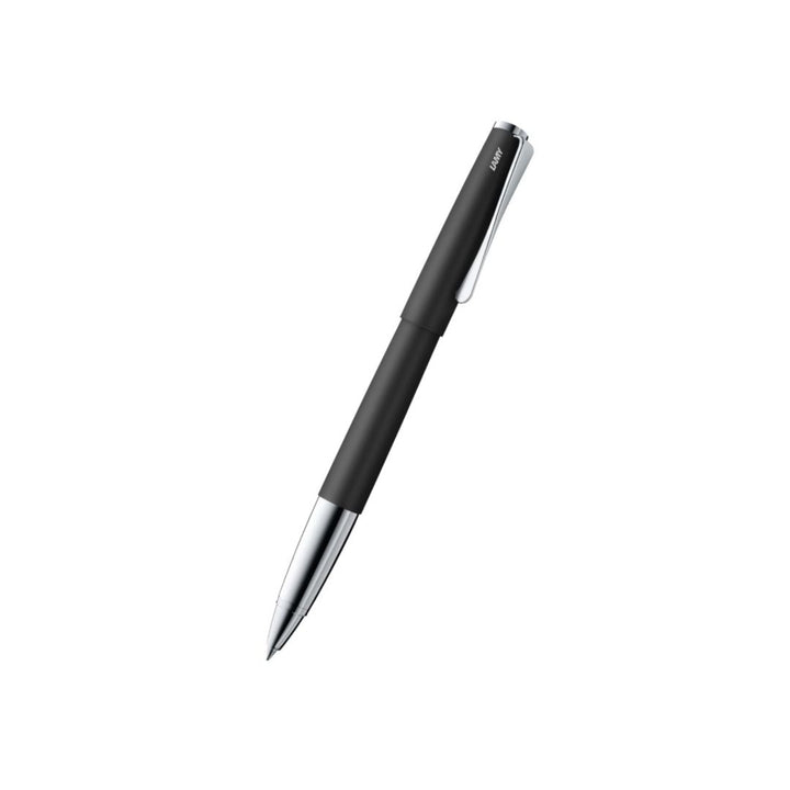 Lamy Studio Rollerball Pen Black — Lamy rollerball pen — fluid gel ink writing instrument, at Cityluxe Singapore