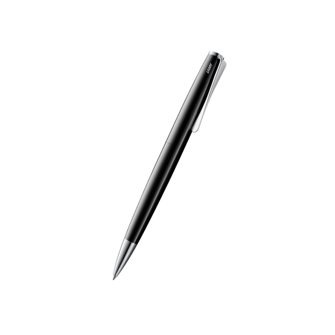 Lamy Studio Ballpoint Pen Piano Black — Lamy ballpoint pen — reliable smooth-writing everyday pen, at Cityluxe Singapore