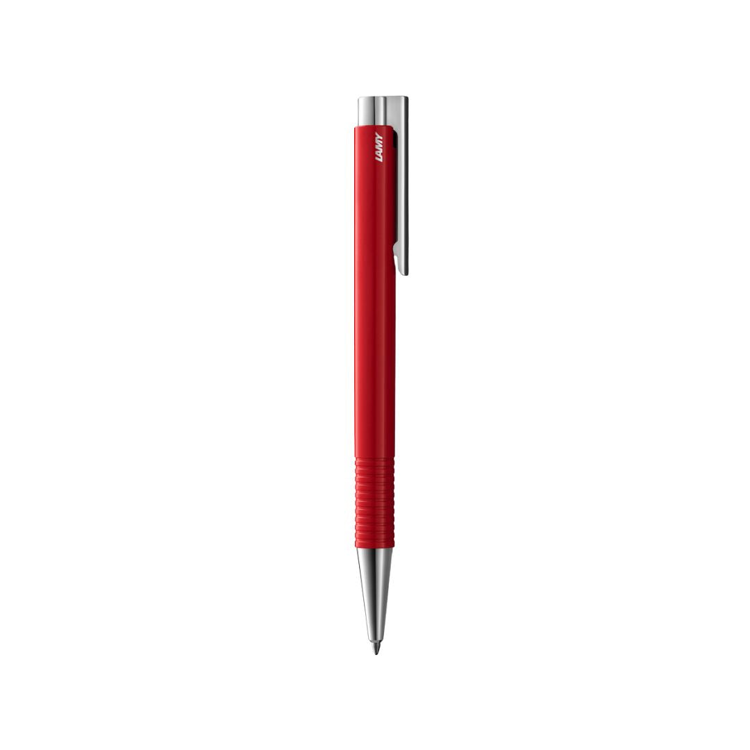 LAMY logo M+ Ballpoint Pen Red — Lamy ballpoint pen — reliable smooth-writing everyday pen, at Cityluxe Singapore