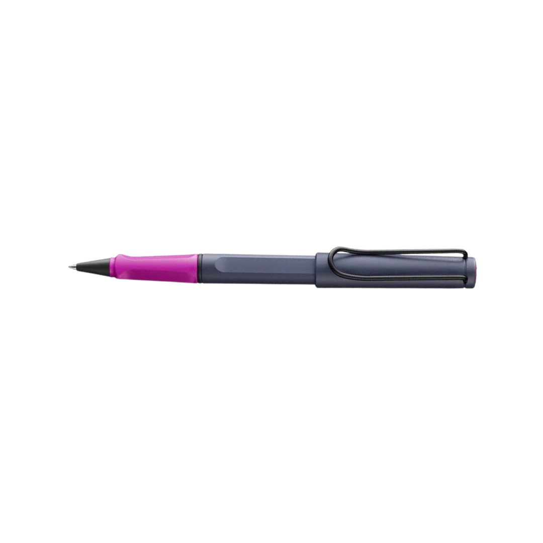 LAMY 3D7 Safari Rollerball Pen in Pink Cliff — Lamy rollerball pen — fluid gel ink writing instrument, at Cityluxe Singapore