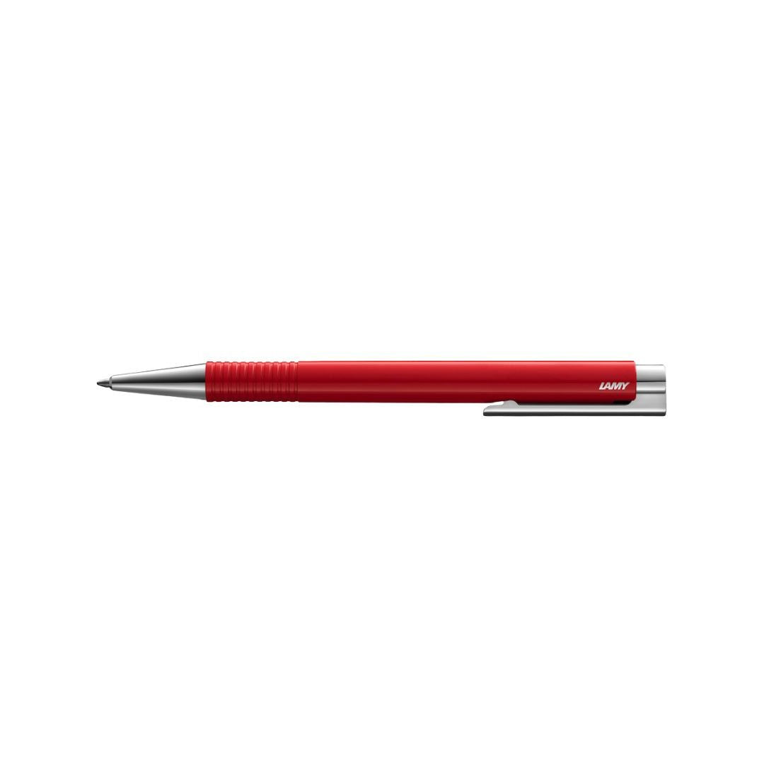 LAMY logo M+ Ballpoint Pen Red — Lamy ballpoint pen — reliable smooth-writing everyday pen, at Cityluxe Singapore