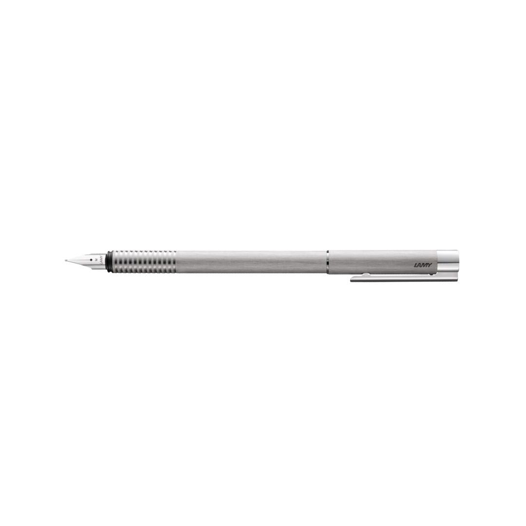 Lamy Logo Fountain Pen Brushed