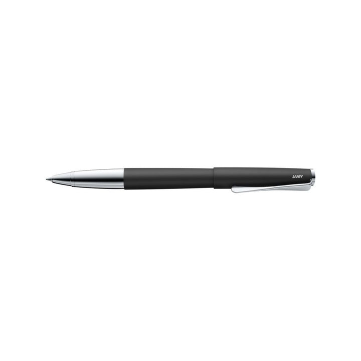 Lamy Studio Rollerball Pen Black — Lamy rollerball pen — fluid gel ink writing instrument, at Cityluxe Singapore