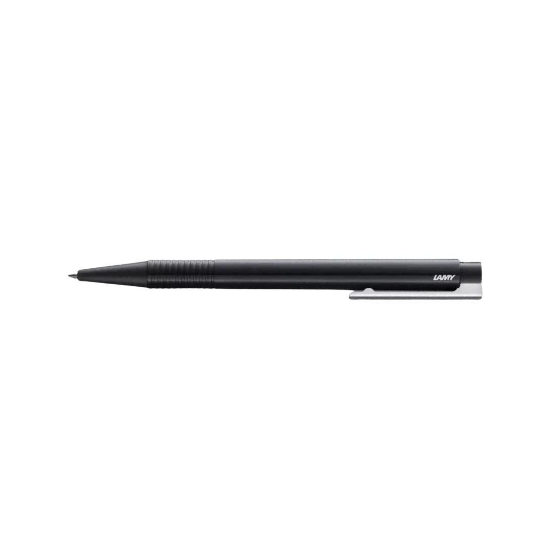 LAMY logo M Ballpoint Pen Black — Lamy ballpoint pen — reliable smooth-writing everyday pen, at Cityluxe Singapore