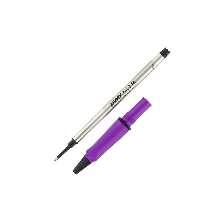 LAMY 3D8 Safari Rollerball Pen in Violet Blackberry [Pre-Order] — Lamy rollerball pen — fluid gel ink writing instrument, at Cityluxe Singapore