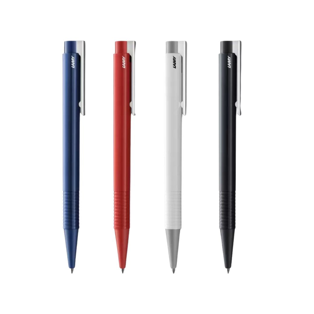 LAMY logo M Ballpoint Pen in Blue — Lamy ballpoint pen — reliable smooth-writing everyday pen, at Cityluxe Singapore