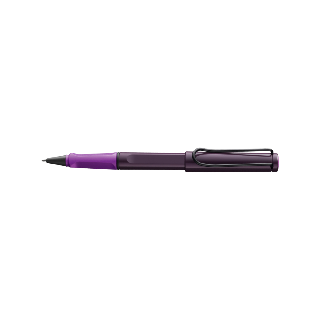 LAMY 3D8 Safari Rollerball Pen in Violet Blackberry [Pre-Order] — Lamy rollerball pen — fluid gel ink writing instrument, at Cityluxe Singapore