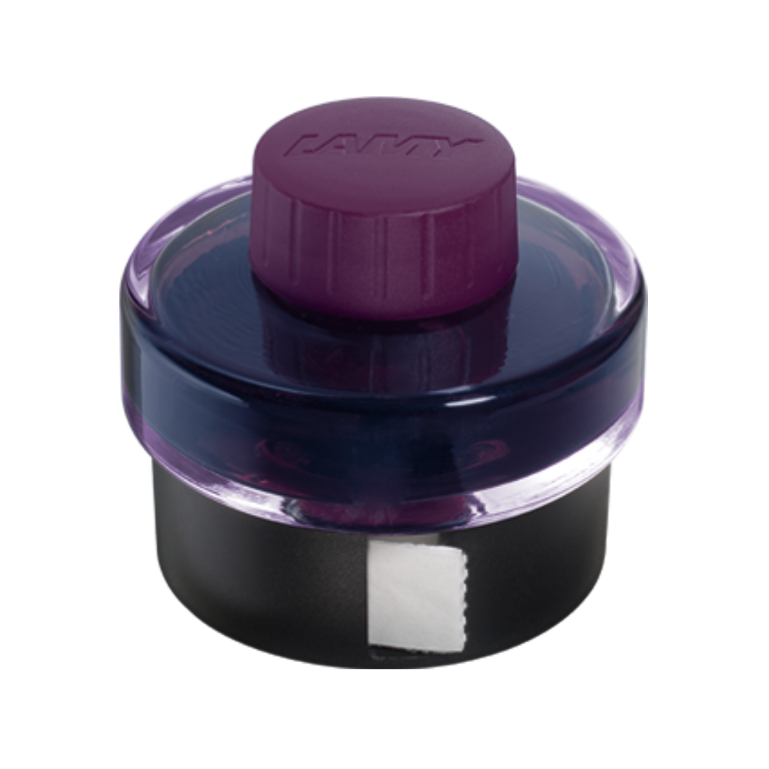 LAMY T52 50ml Ink Bottle in Violet Blackberry — Lamy fountain pen ink — premium bottled ink for writing, at Cityluxe Singapore