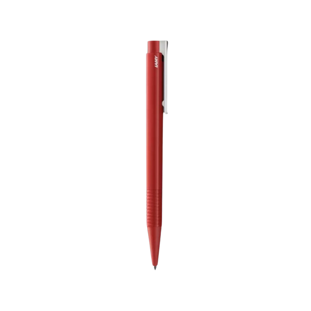 LAMY logo M Ballpoint Pen in Red — Lamy ballpoint pen — reliable smooth-writing everyday pen, at Cityluxe Singapore