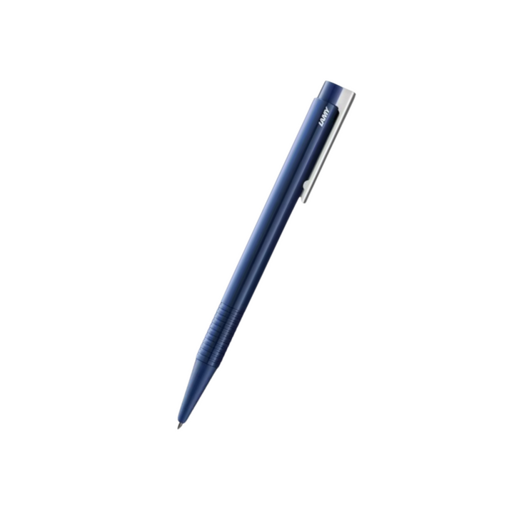 LAMY logo M Ballpoint Pen in Blue — Lamy ballpoint pen — reliable smooth-writing everyday pen, at Cityluxe Singapore